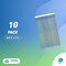 Self Seal Bubble Pouches 8 x 17.5 Pack of 10 Packing Bubble Bags for Shipping with Bubble Cushion Waterproof Clear Bubble Out Bag with Adhesive Closure Small Bubble Bags for Packing Mailing